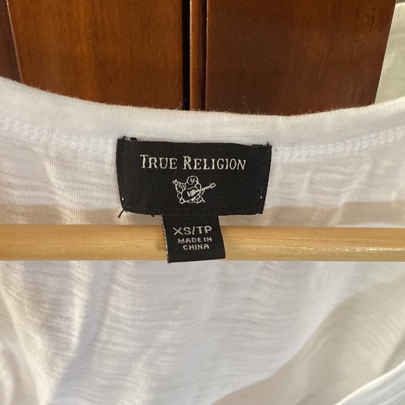 BRAND NEW NO TAGS TRUE RELIGION RELAXED FIT TANK TOP EXTRA SMALL NEVER WORN - Picture 3 of 6